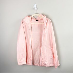 Zine Zumiez Light Pink Rain Jacket